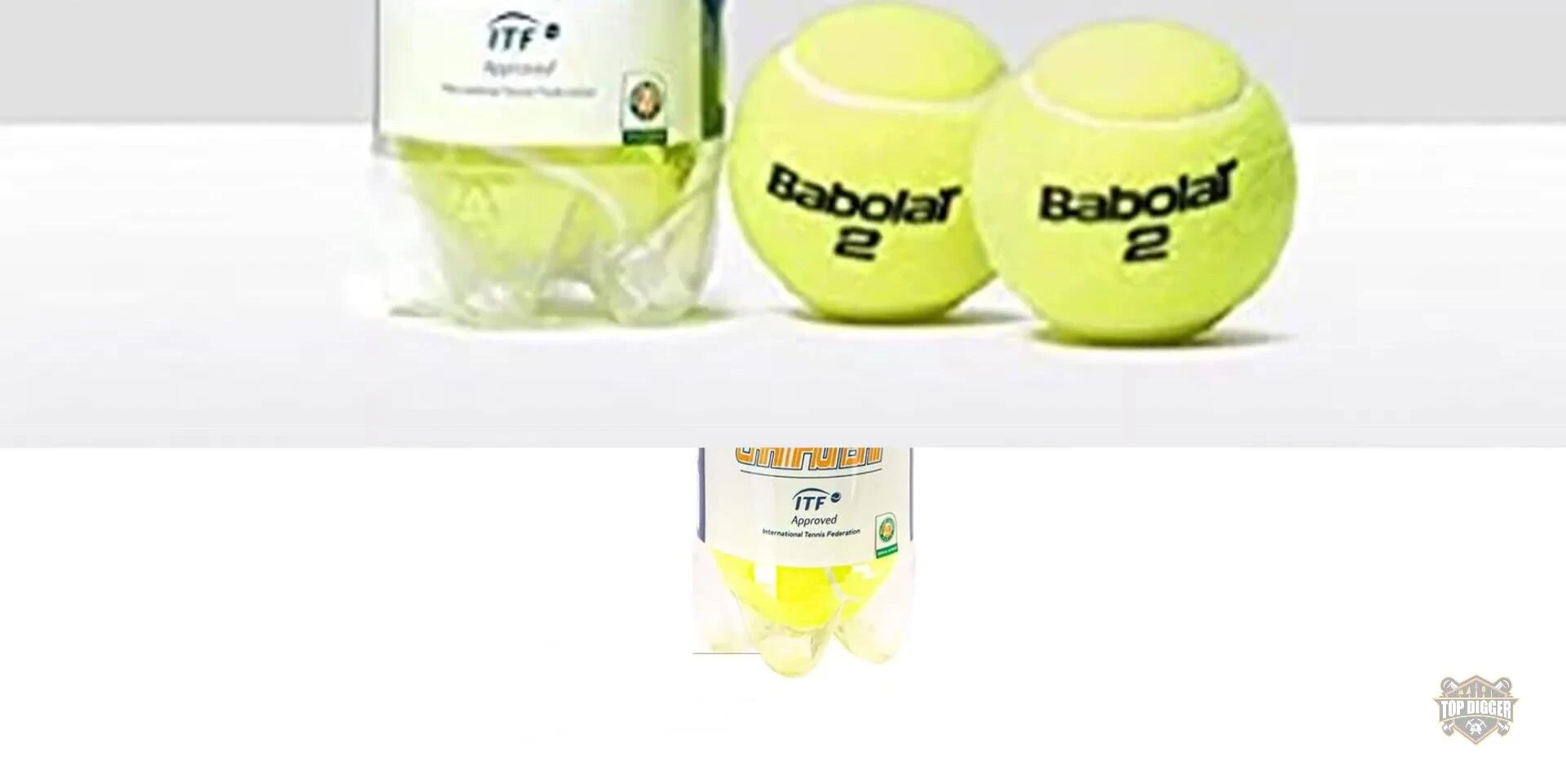 Tennis players using Babolat Championship Balls
