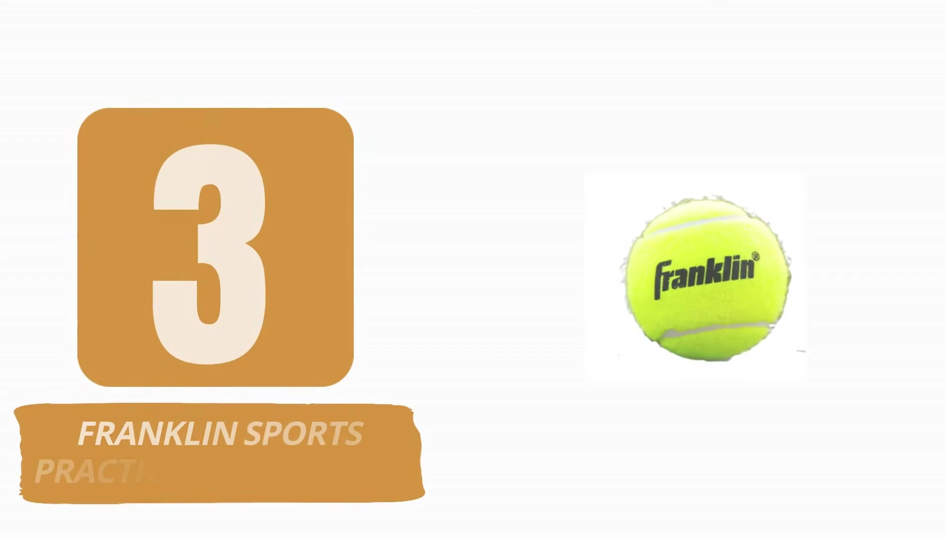 Franklin Sports tennis balls