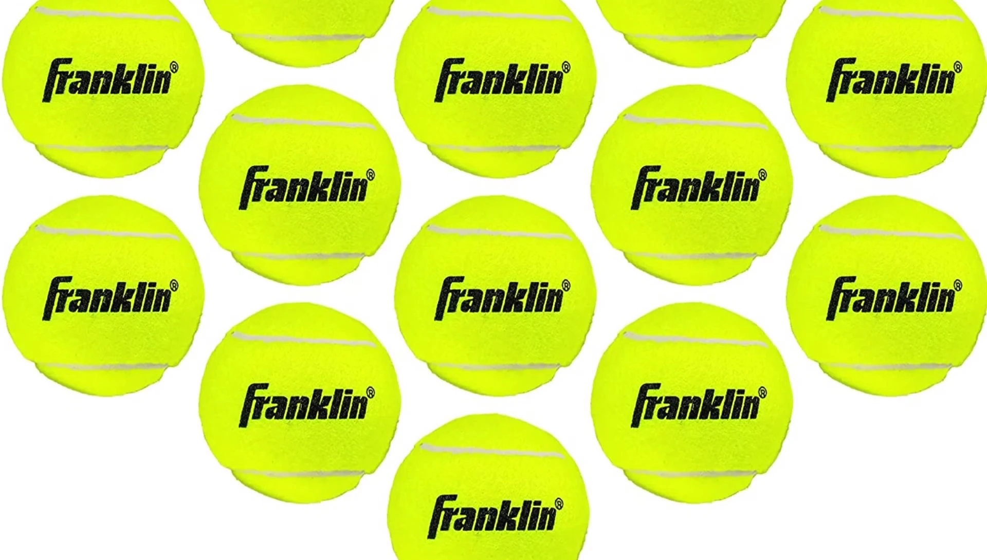 Children playing with Franklin tennis balls