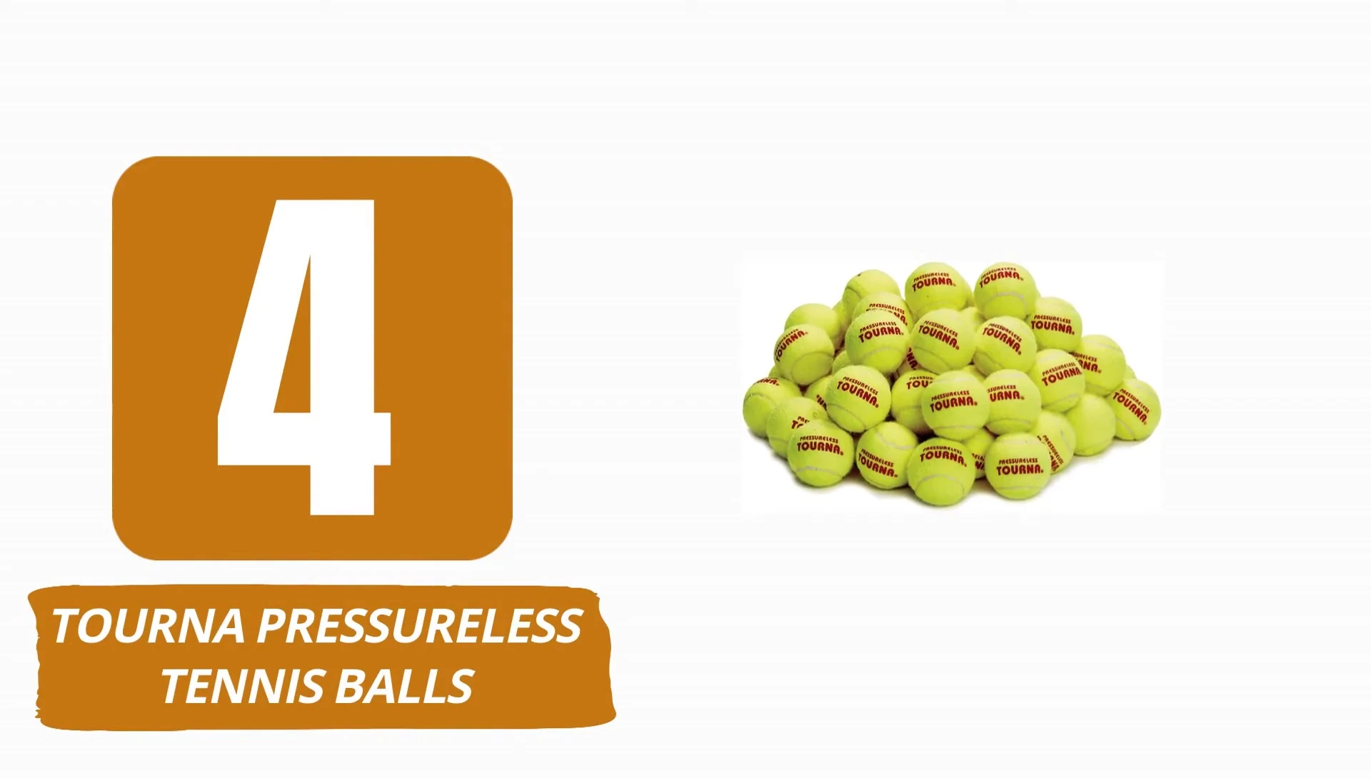 Tourna Pressureless Tennis Balls