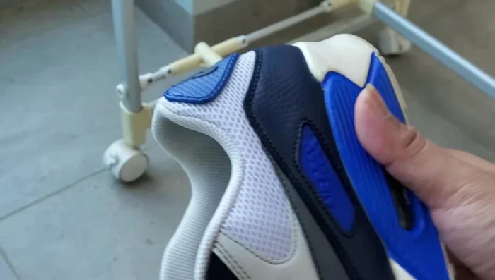 Check and replace the towel inside the shoe as needed until completely dry.