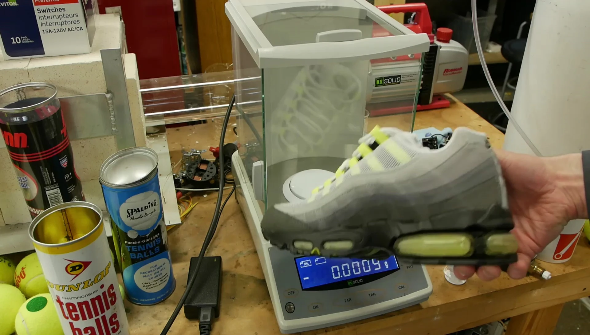 Screenshot showing Nike Air products.