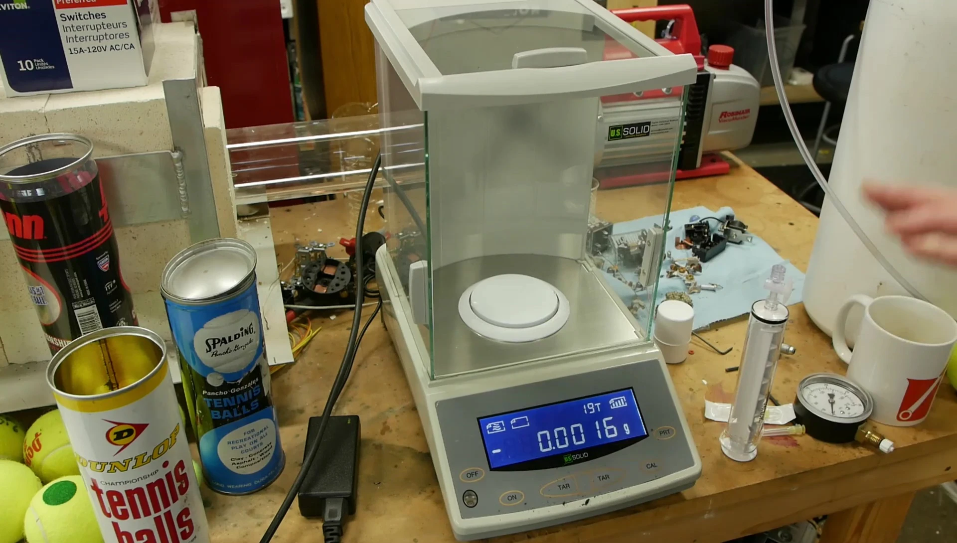 Screenshot showcasing the density testing method.