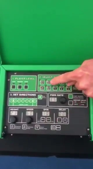 Screenshot illustrating the shot delay adjustment for moon balls.