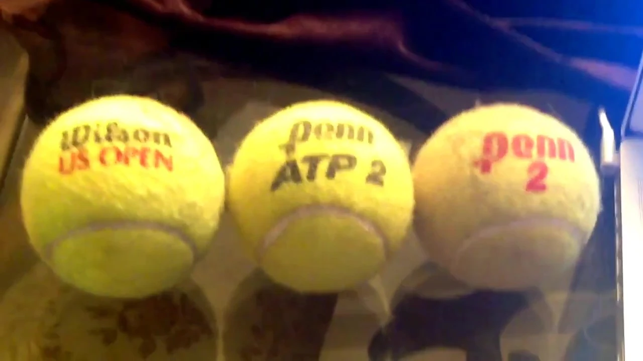 Size comparison of the Wilson US Open Ball with other balls
