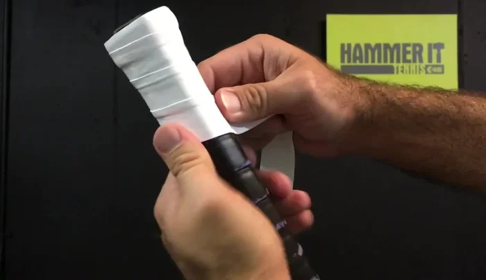 Overlap by about an eighth of an inch, maintaining steady pressure.