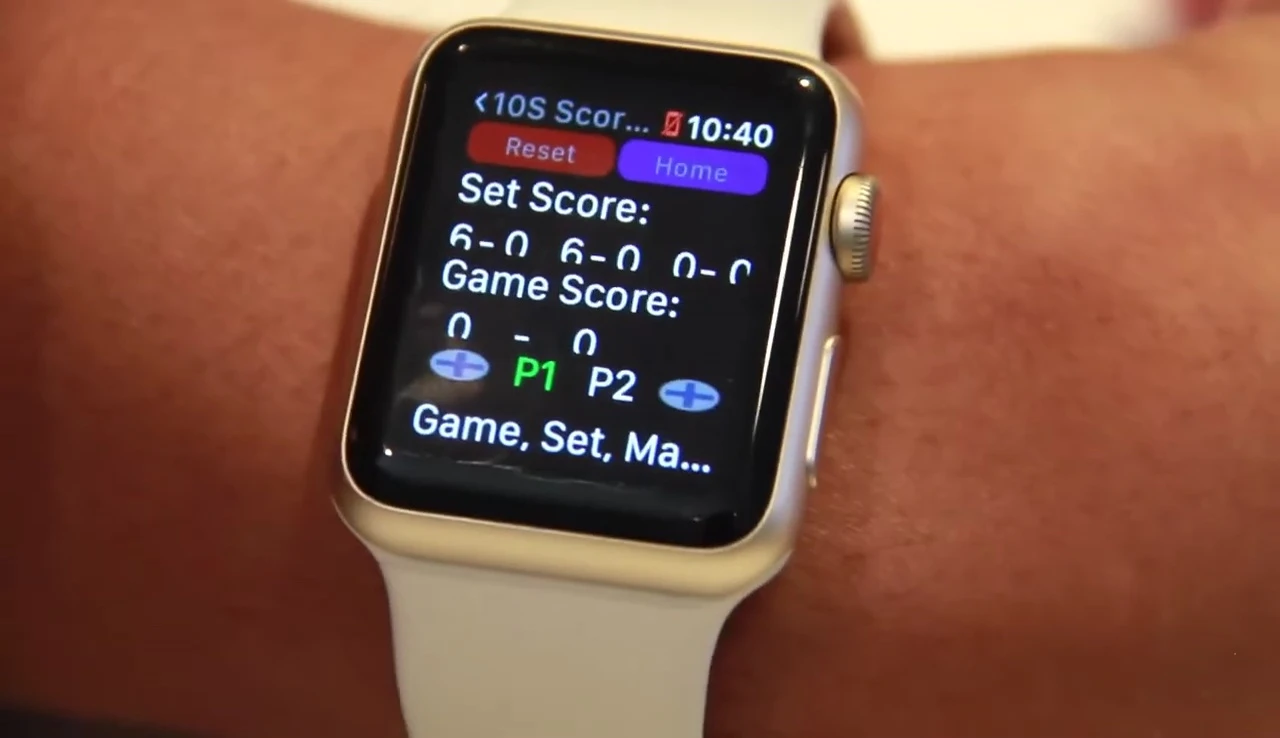 Screenshot showcasing the final score display.
