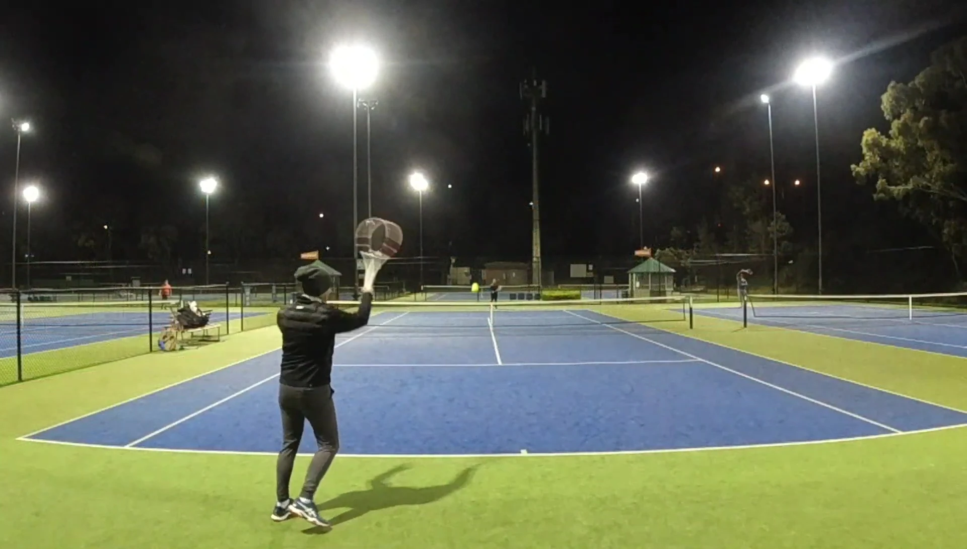 Player hitting with the Pure Strike