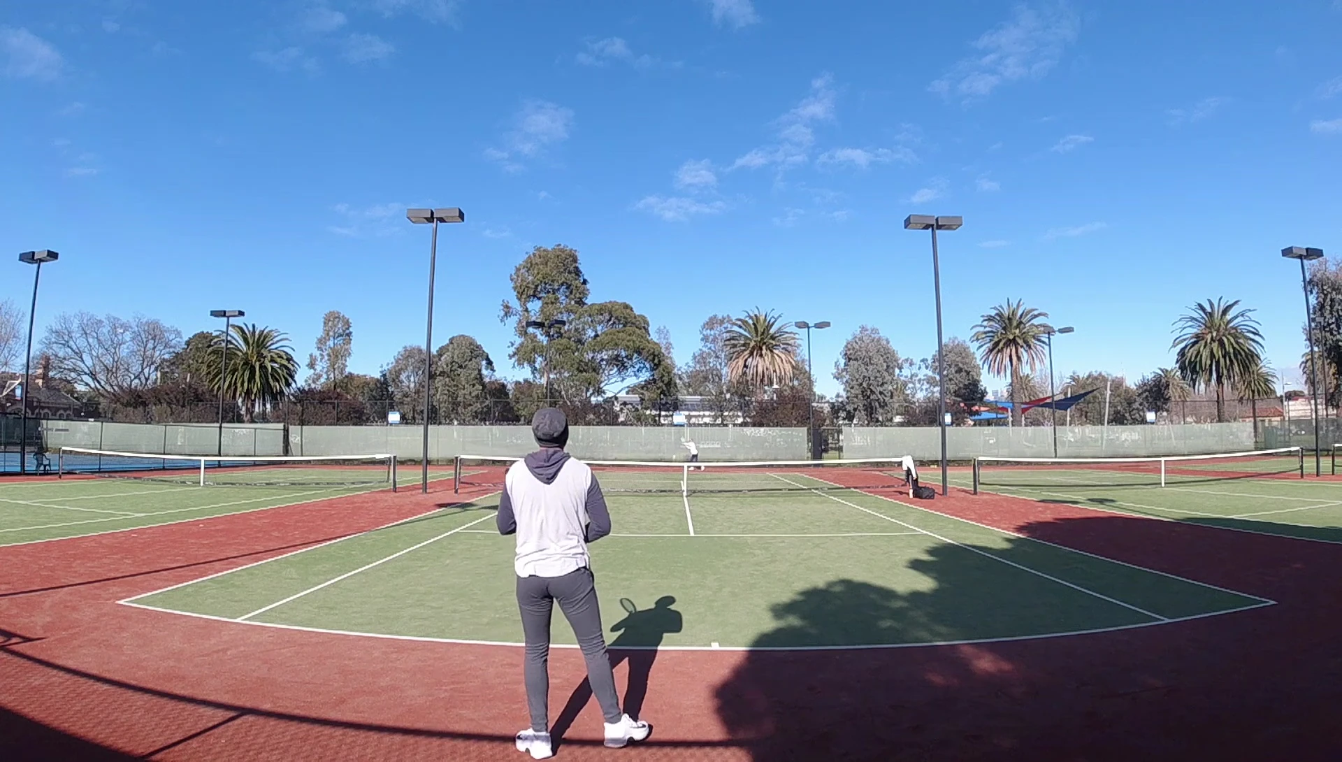 Player demonstrating the feel of the Prince ATS 98