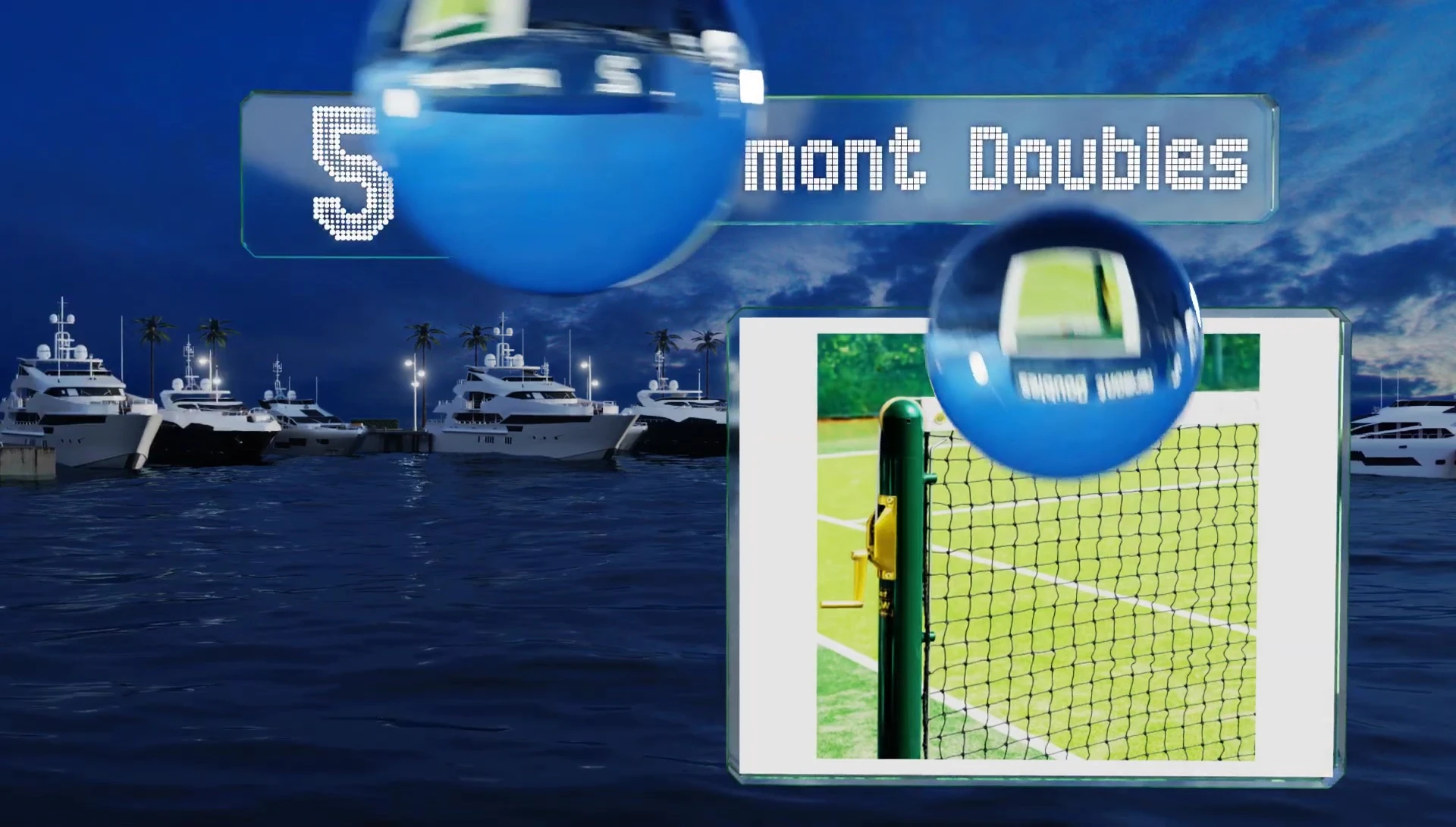 Vermont Doubles Tennis Net