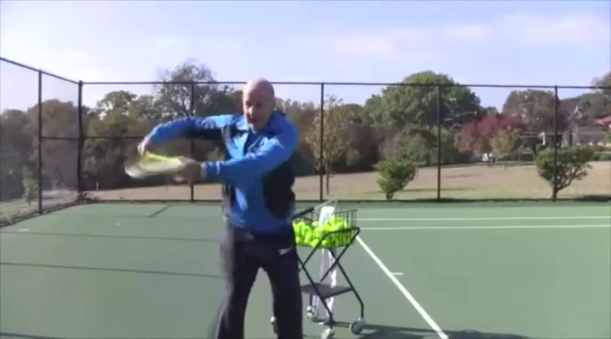 Ivan Lendl's elbow-lead swing
