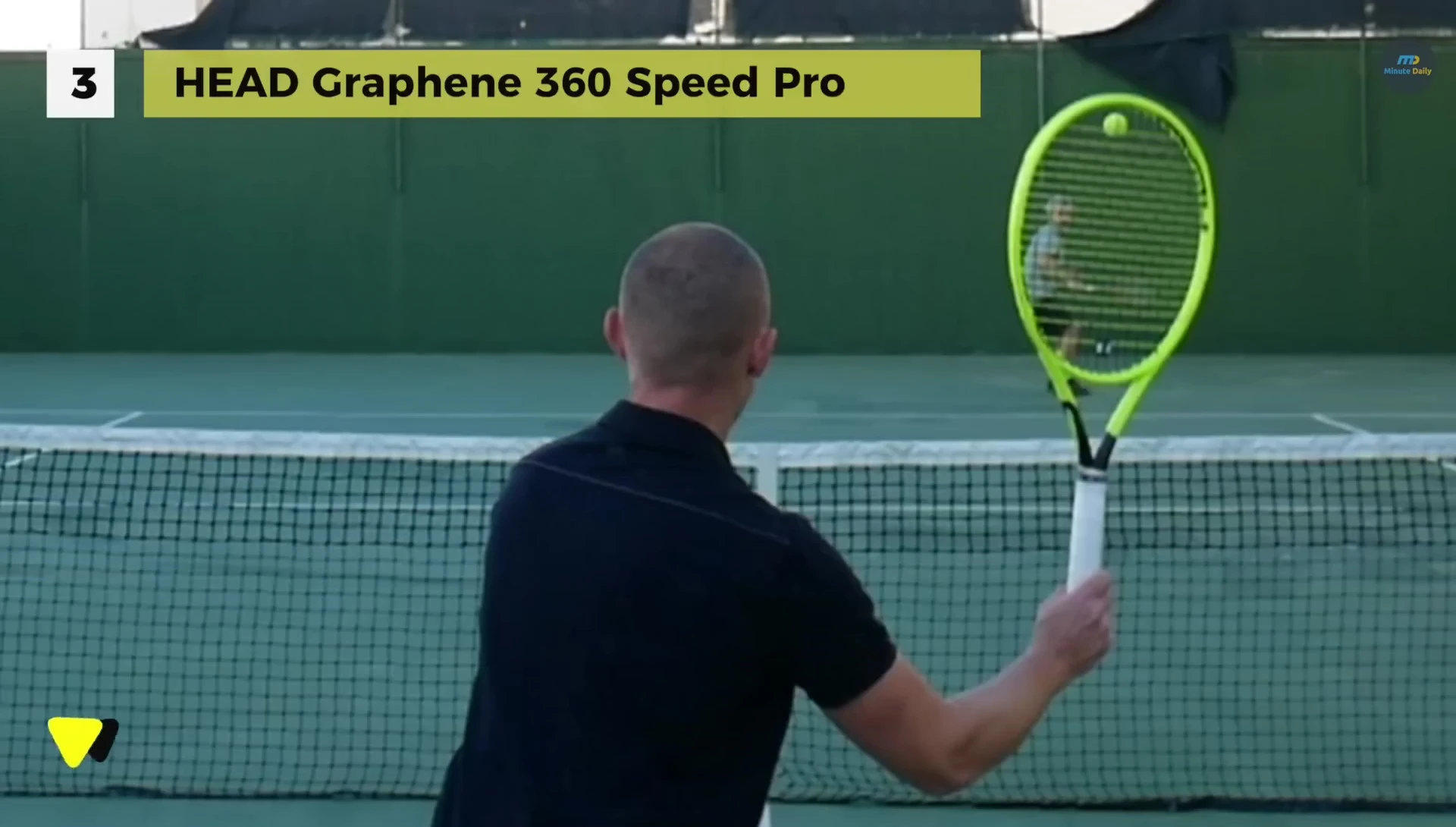 Close up shot of the racquet showcasing the unique design elements.