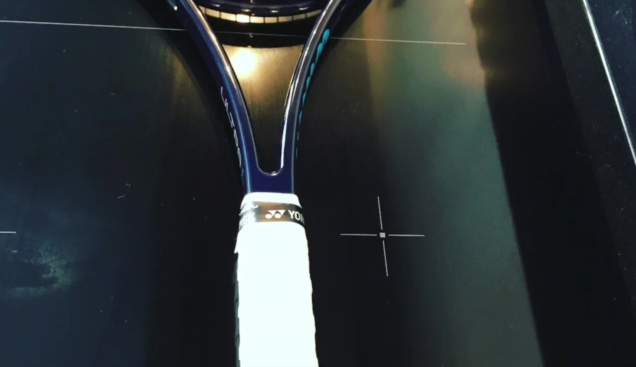 Visual demonstration of lead tape placement