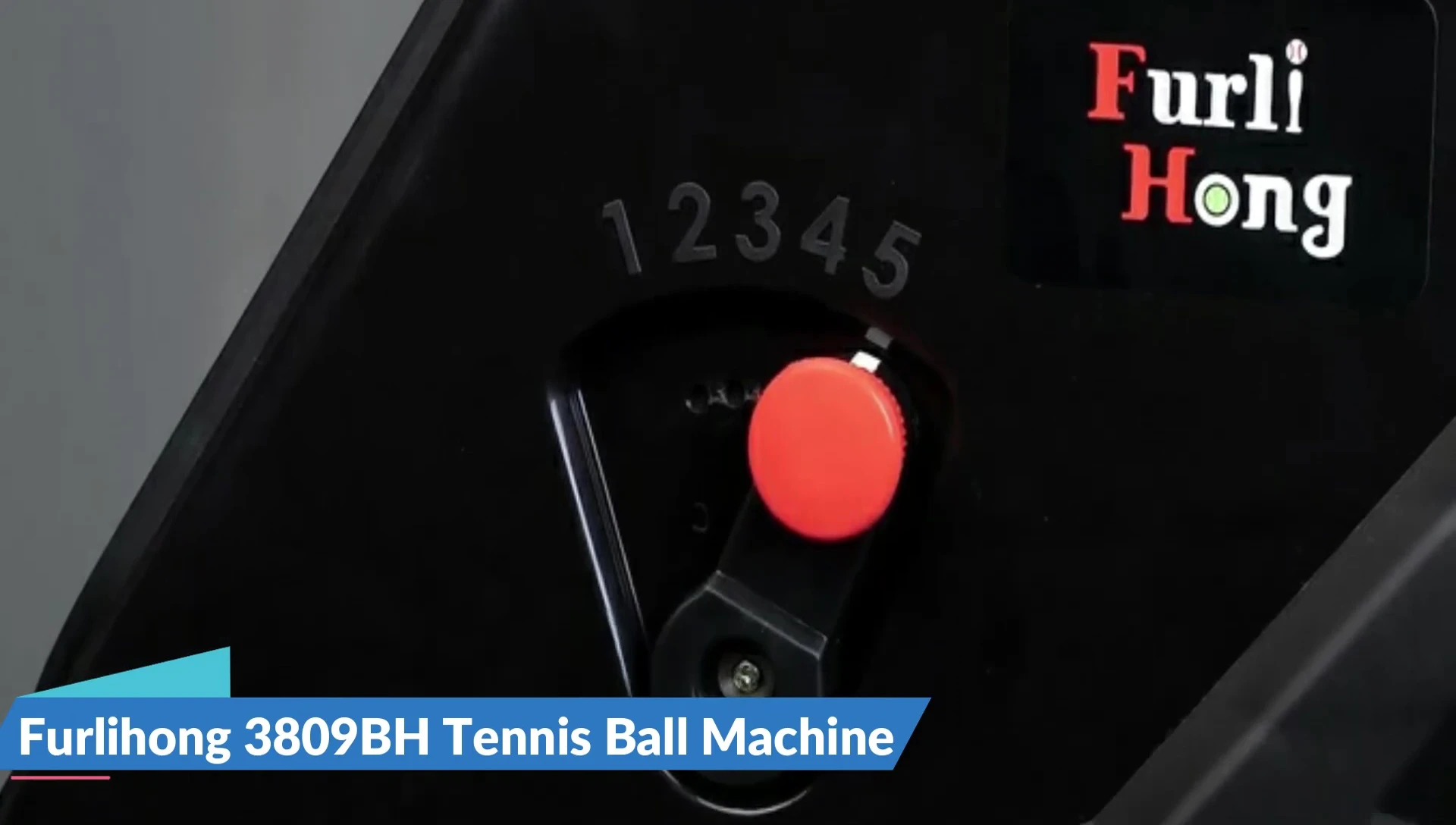 Showing the ease of maneuvering the Furly Hong machine.