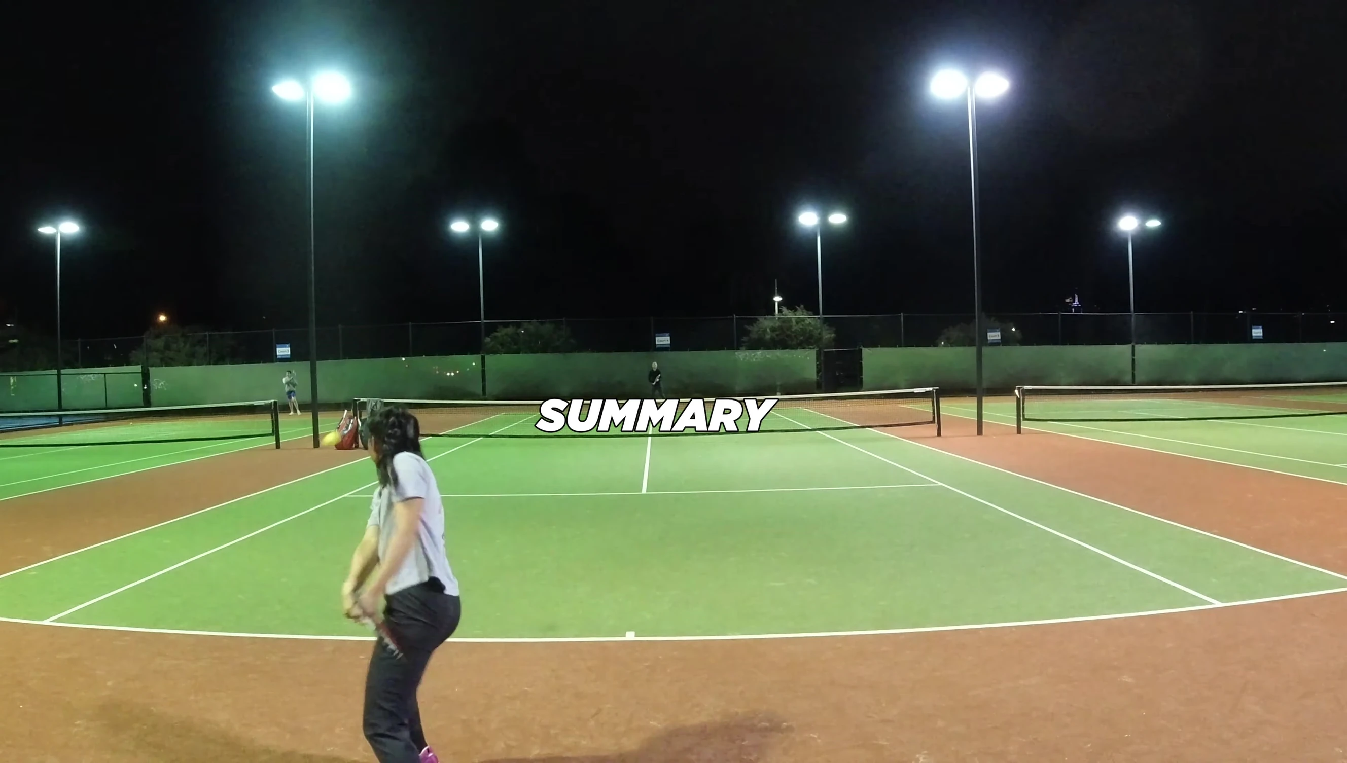 Summary of the racket's key features.