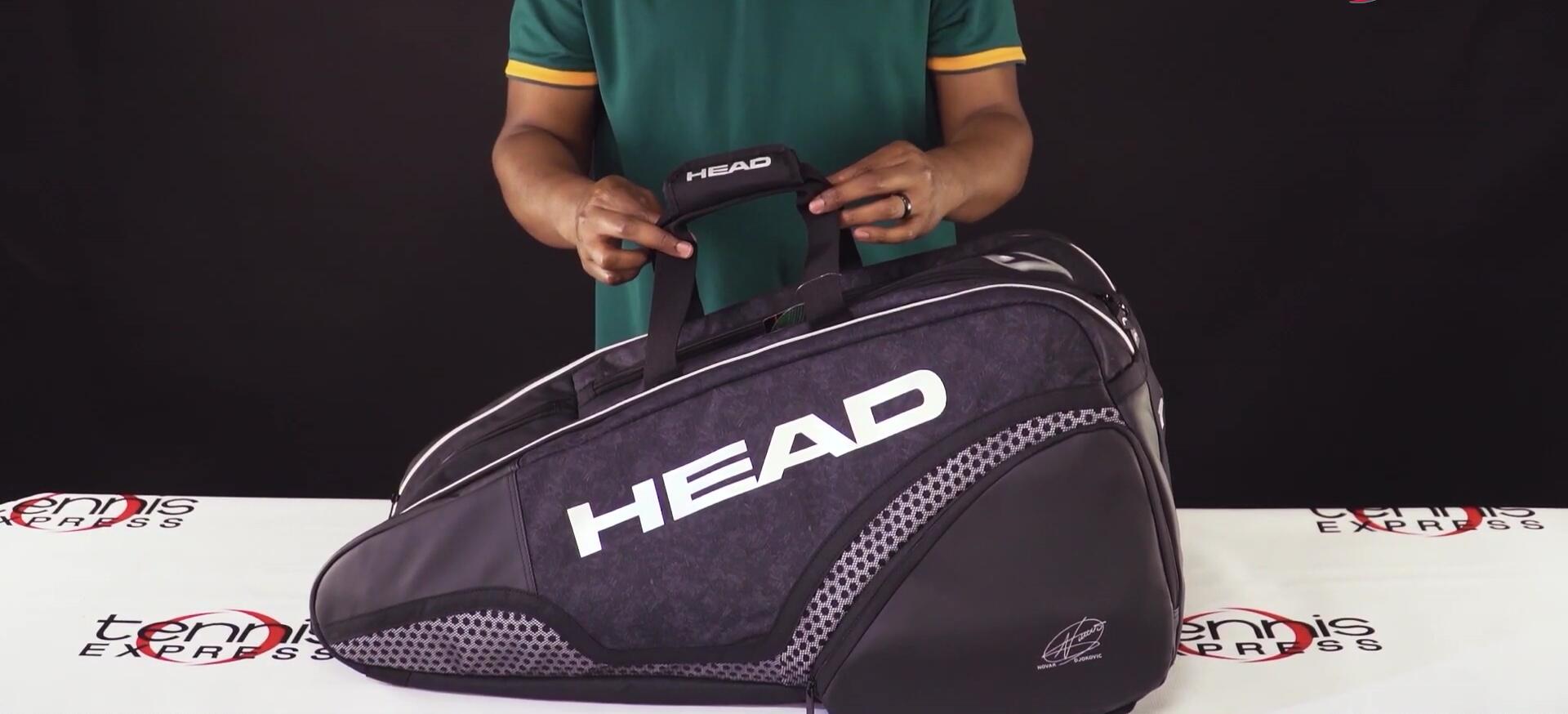 Showing the carry handles and backpack straps