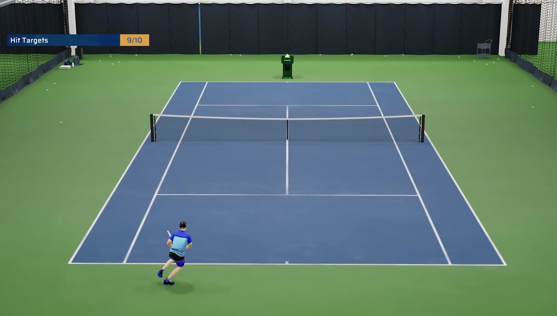 Screenshot showing an overall view of a match.