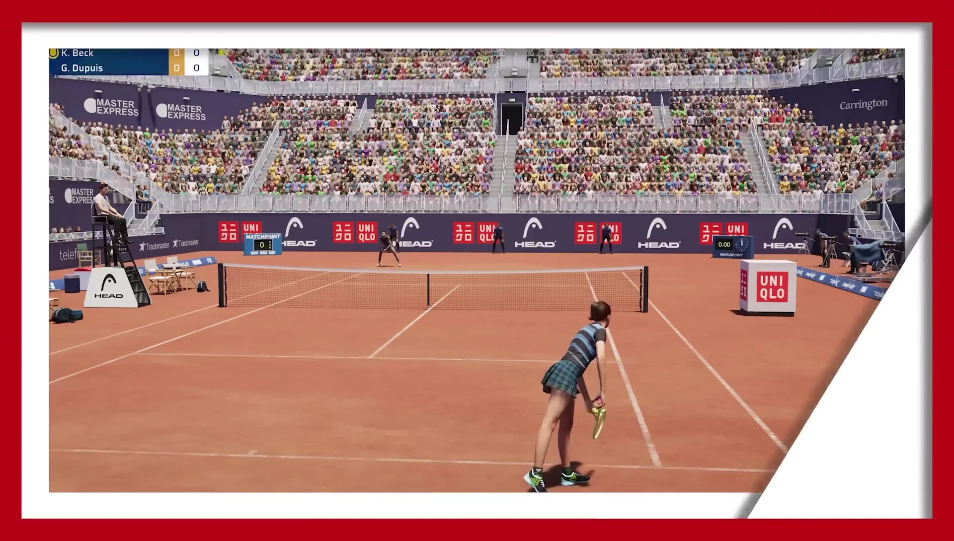 Screenshot showing the player interface and controls during a match.