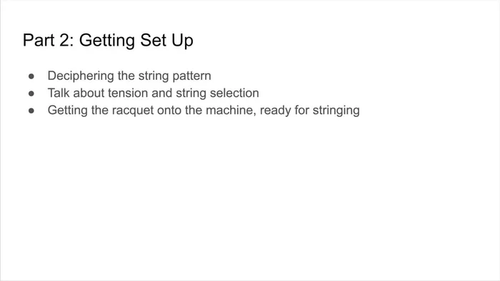 Decipher the String Pattern: Identify the number of mains and crosses (e.g., 16x18, 16x19, 18x20). Consult the racket manufacturer's website or the racket itself for this information. ClipperUSA.com is a great resource for older rackets.