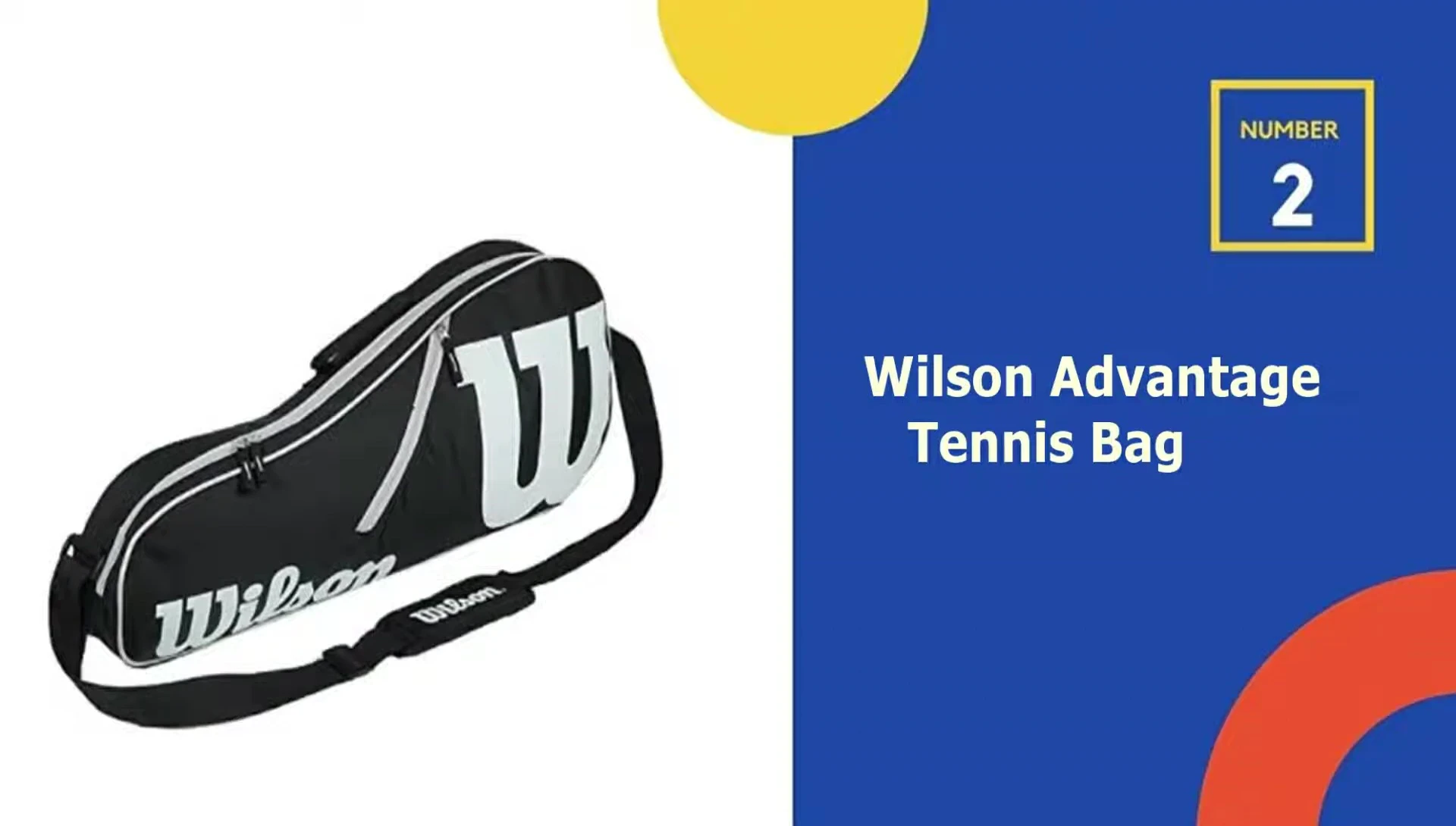 Wilson Advantage Tennis Bag displayed