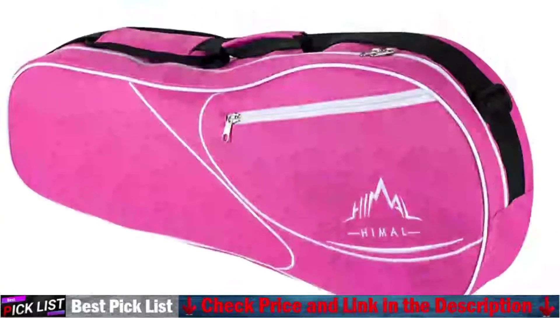 Close up of the external pockets on the Jamal bag