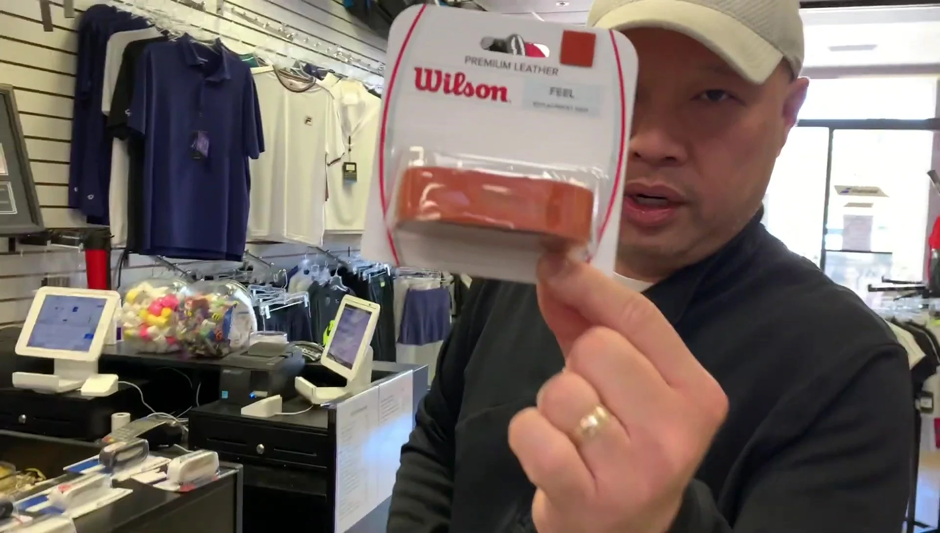 Wilson Leather Grip