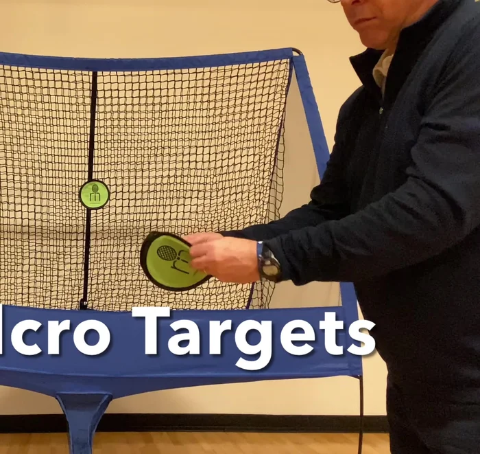 Attach velcro targets.