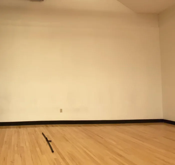 Lay out all components: metal frame corner pieces, fiberglass poles, etc.