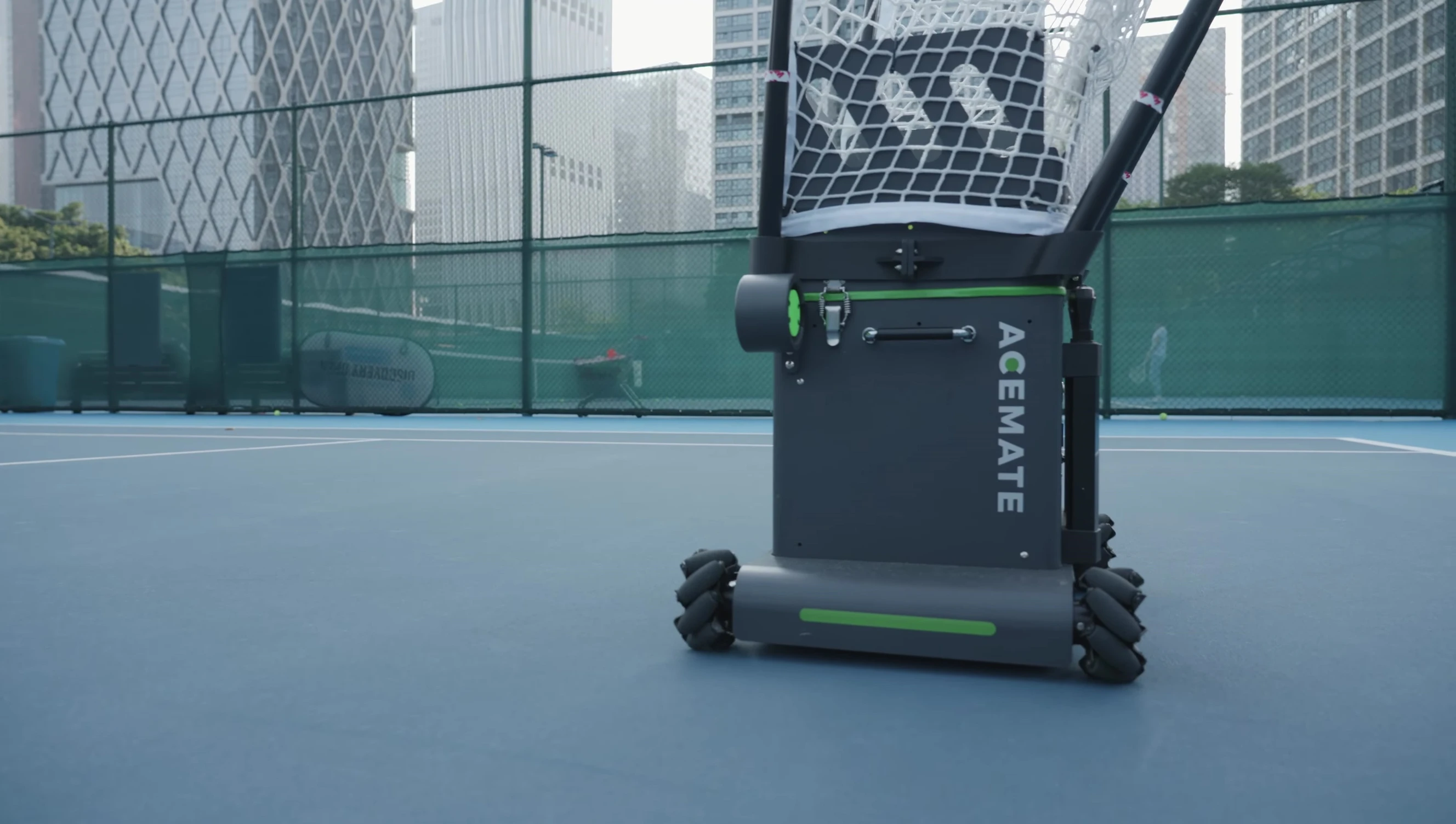 Overall shot of the Acemate, emphasizing its user-friendly nature.