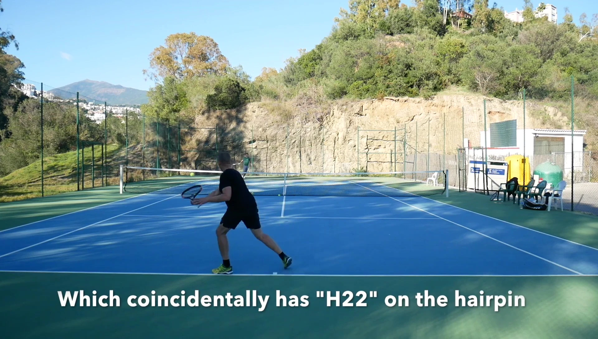 The 98 square inch headsize providing a larger sweet spot