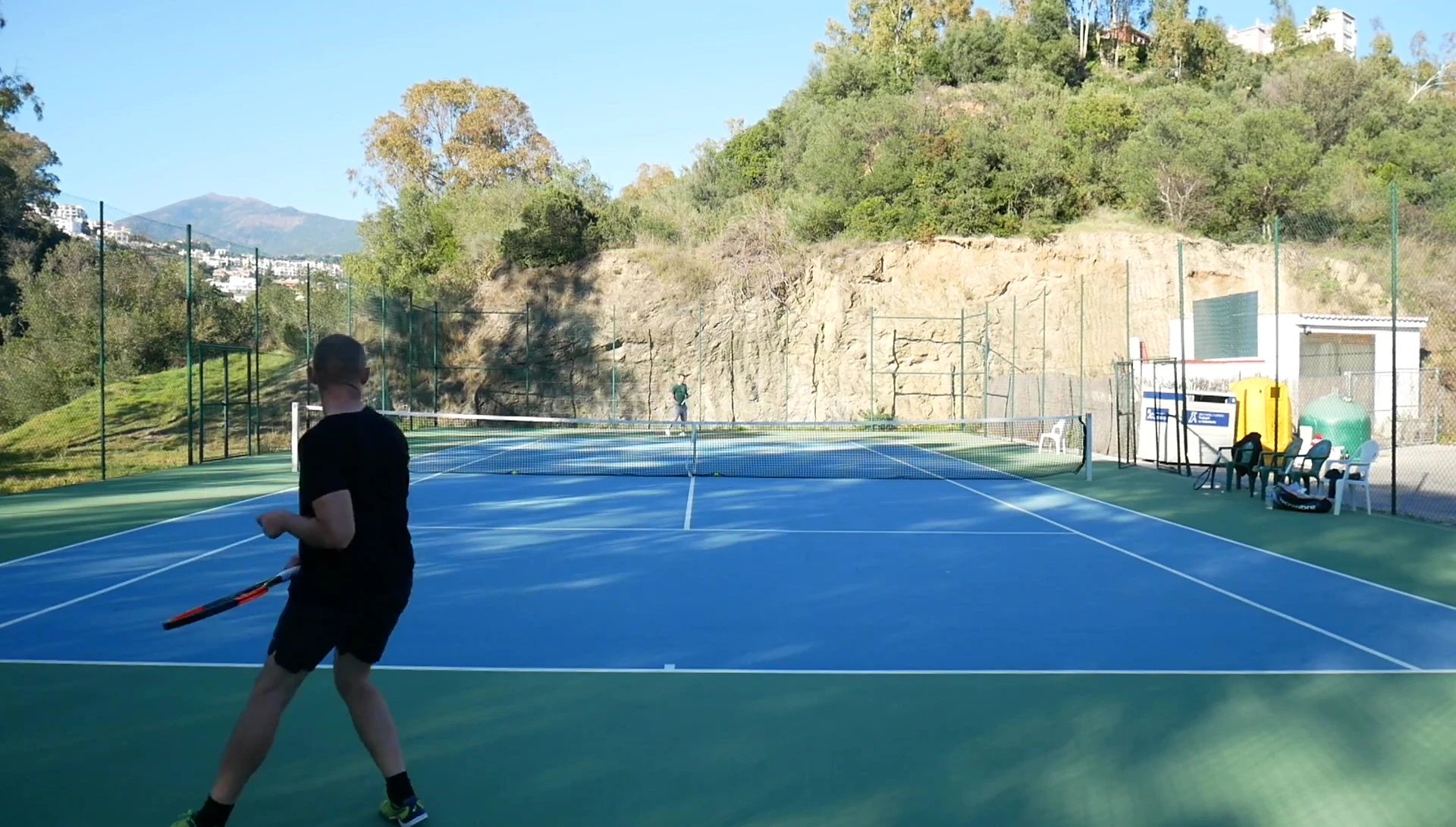 Discussion on the racquet's availability and pricing in the secondary market