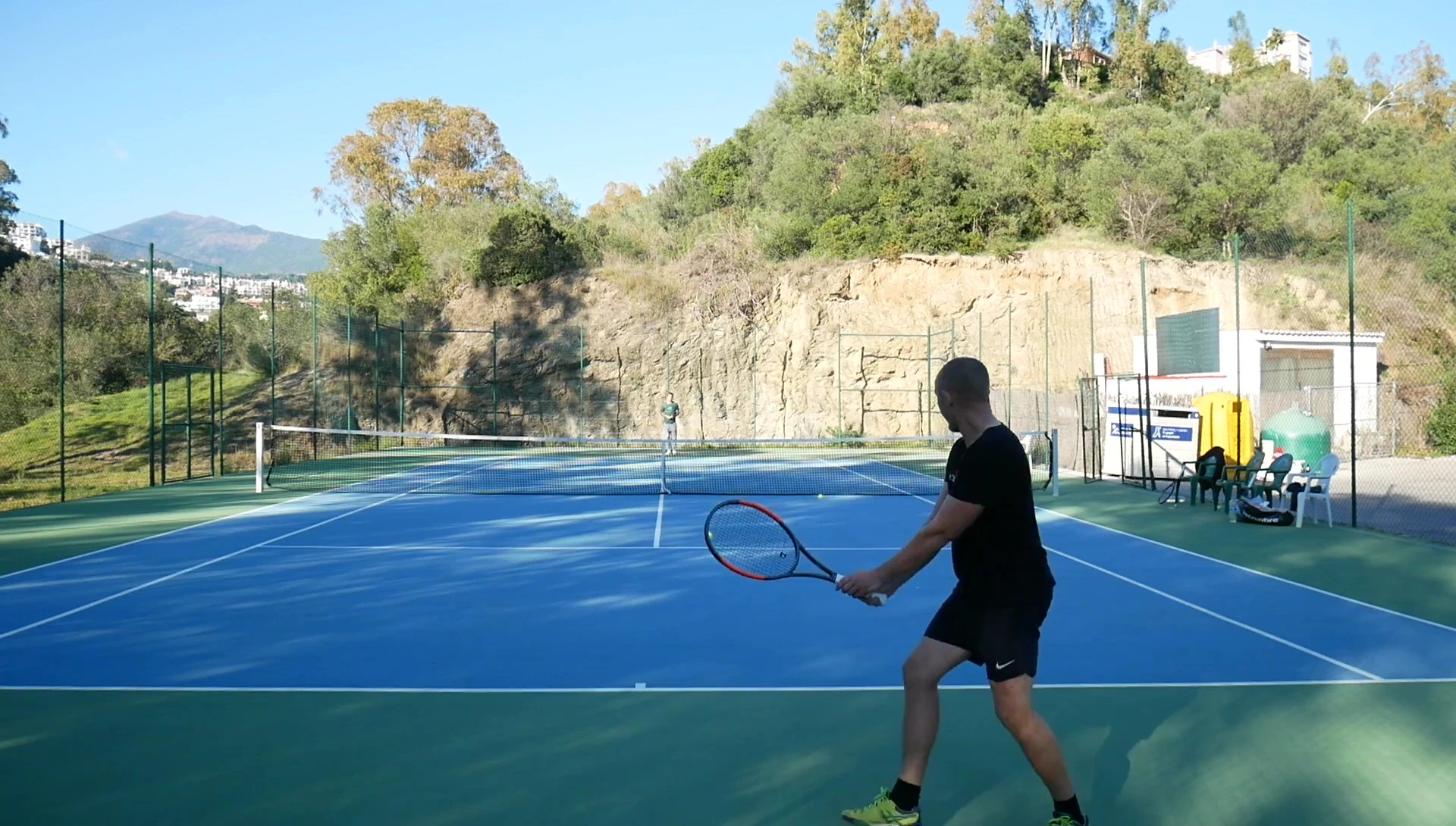 The reviewer's summary of the racquet's overall performance