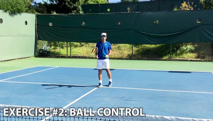 Step-Back Drill: After each shot, take a step back, gradually increasing distance to the baseline. This maintains control and improves rhythm.