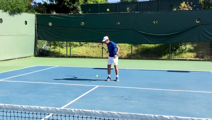 Step-Back Drill: After each shot, take a step back, gradually increasing distance to the baseline. This maintains control and improves rhythm.