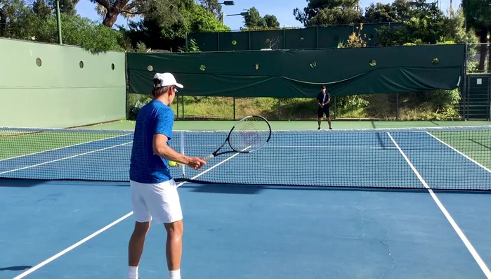 Baseline-Net Volley Rally: Progress to baseline-net rallies, aiming for consistent control. Gradually increase the pace as confidence grows.