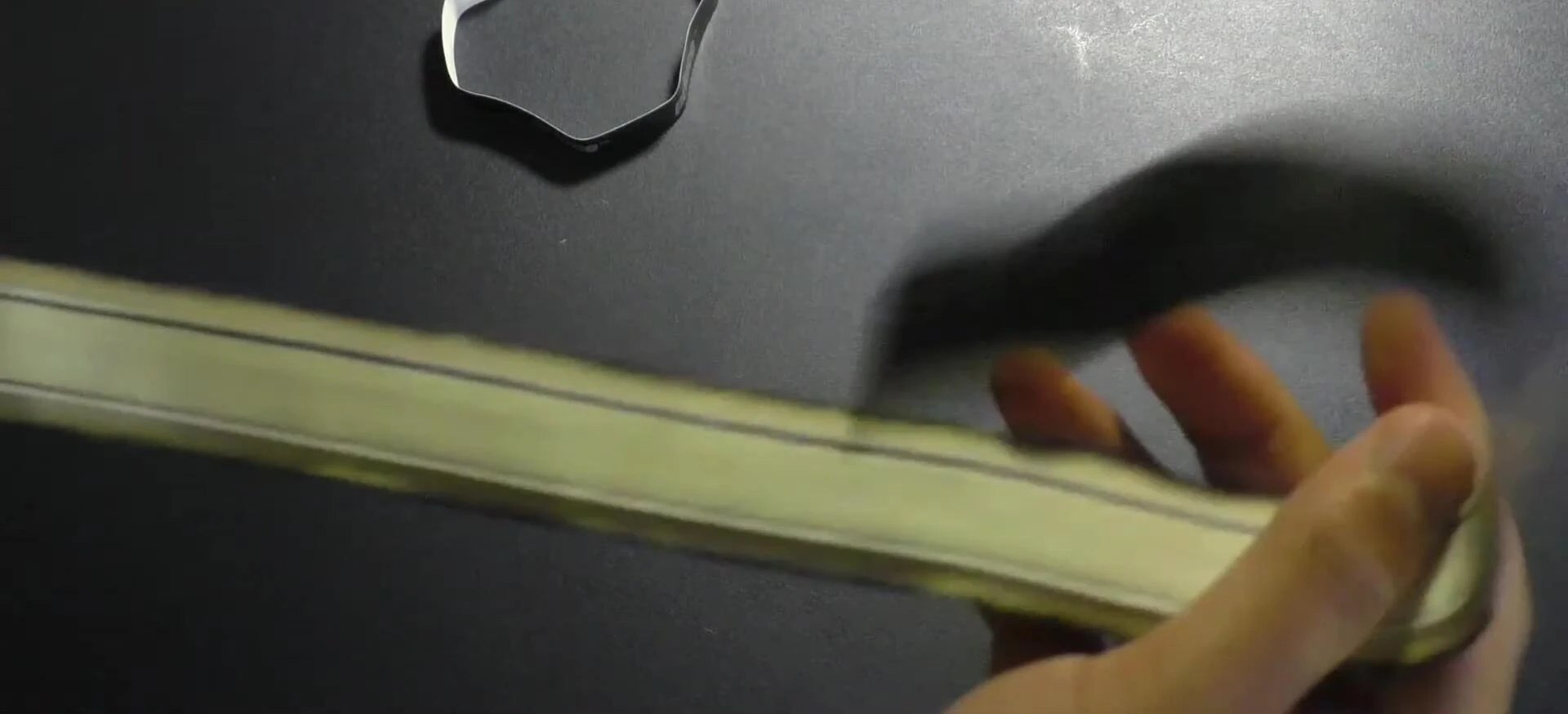 Image showcasing the user's reduced elbow pain after using the grip.