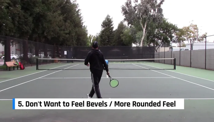 Reason 6: Personal preference for the feel of an overgrip.