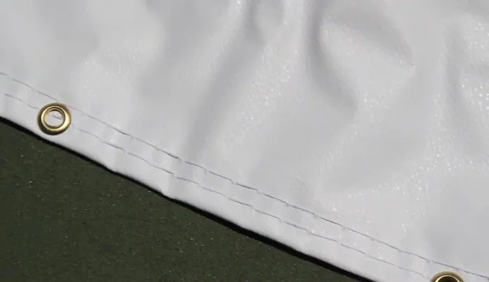 Clean the connection at the bottom of the center strap.