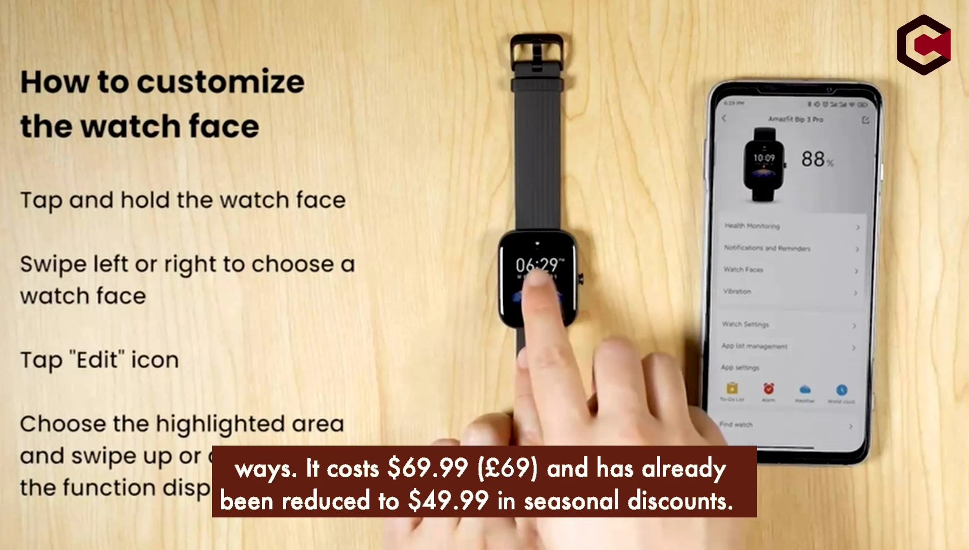 Amazfit Bip 3 Pro price and availability