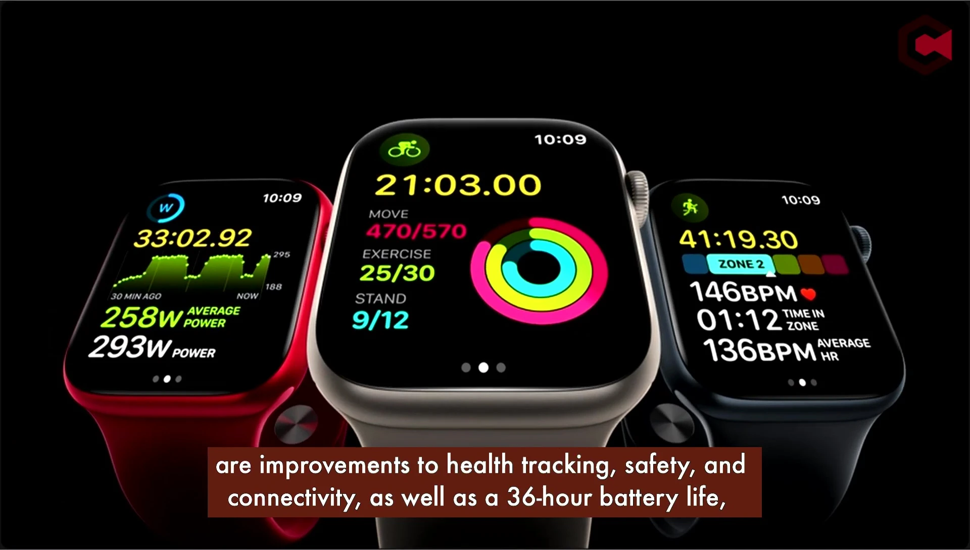 Apple Watch Series 8 features and battery life