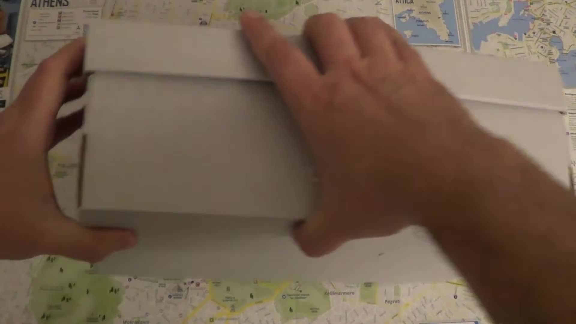 The Adidas Advantage shoes in their eco-friendly box
