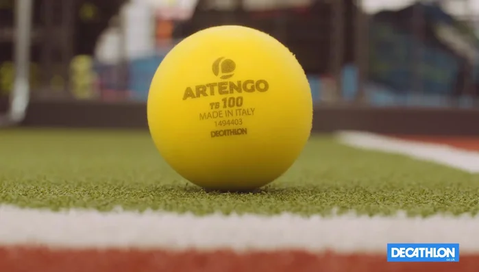 Consider green balls: Ideal for players over 9 or adults starting out, 75% bounce of regular ball.