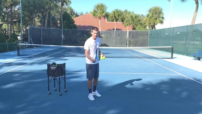 Position yourself in an open stance.