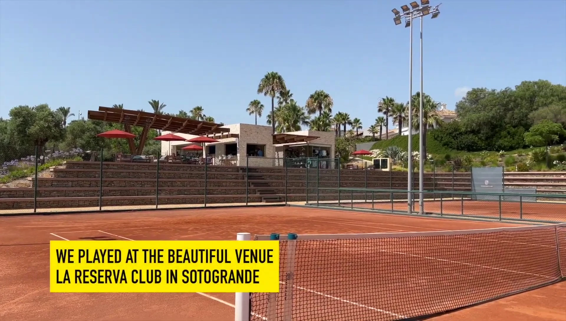 Exterior view of La Reserva Sotogrande tennis club