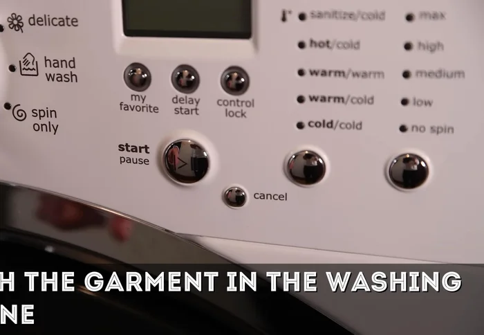 Wash as normal, optionally adding more SPC to the washing machine.